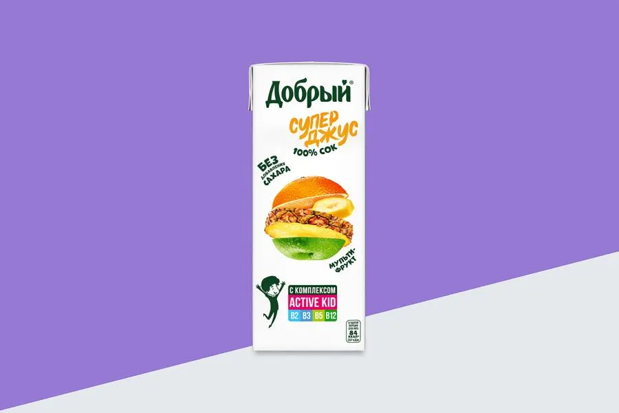 Сок Добрый мультифрукт 0,2